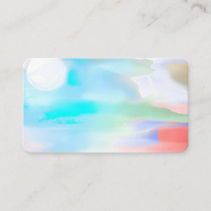Realestate Vacation Travel Ocean Business Cards Visitenkarte