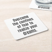 Realisieren Sie Ihren Dream Paper Untersetzer (angewinkelt)