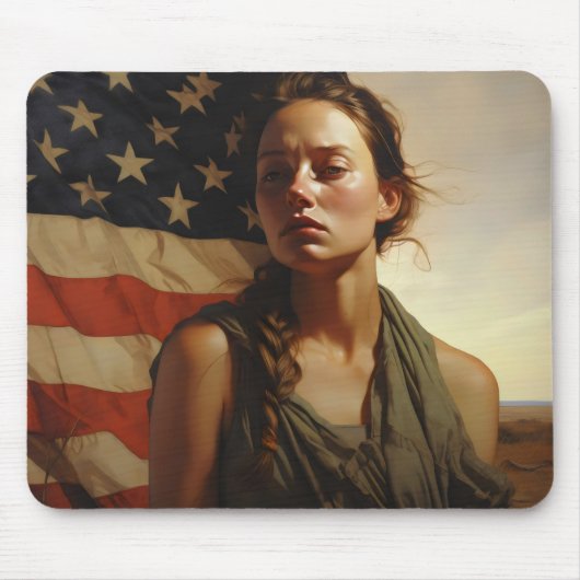 Realism American Girl Mousepad (Vorne)