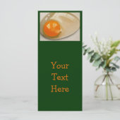 REALISMUS ART: EGG: RECIPE RACK CARD (Stehend Vorderseite)