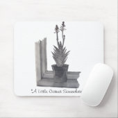 Realist noch Leben zeichnend Aloe Vera Pot Pflanze Mousepad (Mit Mouse)