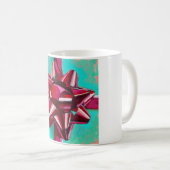 Realistic Bow Painting - Holiday Decor Kaffeetasse (VorderseiteRechts)