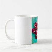 Realistic Bow Painting - Holiday Decor Kaffeetasse (Links)