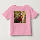 Realistic Calvin and Hobbes Toddler Tee (Vorderseite)
