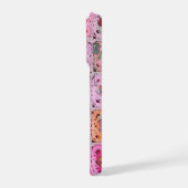 Realistic Crochet Granny Square iPhone Hülle (Linke Seite)