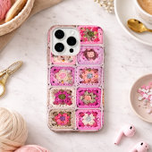 Realistic Crochet Granny Square iPhone Hülle