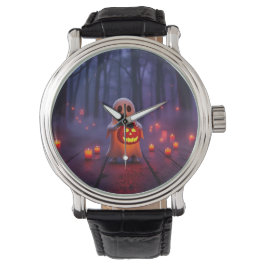 Realistic Ghost Glow 🎃 Halloween Magic 2025 Armbanduhr