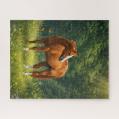 Realistic Horse Nature Jigsaw Puzzle (Horizontal)