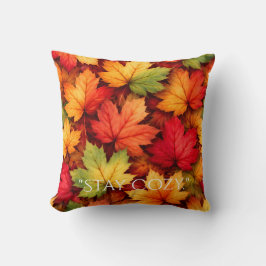 Realistic Maple Leaf Custom  Kissen