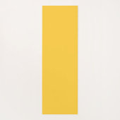 Realistic Minimal Sunflower Pattern Custom Apron Yogamatte (Rückseite)