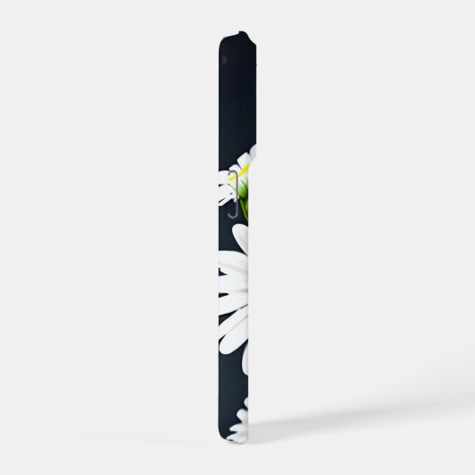 Realistic Modern Daisy  iPhone Hülle (Rechte Seite)