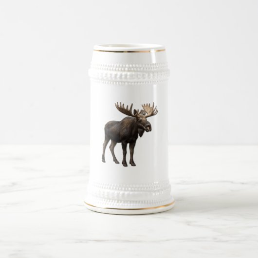 REALISTIC MOOSE DESIGN. SAMER BRASIL BIERGLAS (Mittel)