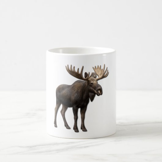 REALISTIC MOOSE DESIGN. SAMER BRASIL KAFFEETASSE (Mittel)