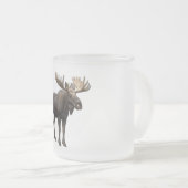 REALISTIC MOOSE DESIGN. SAMER BRASIL MATTGLASTASSE (VorderseiteRechts)