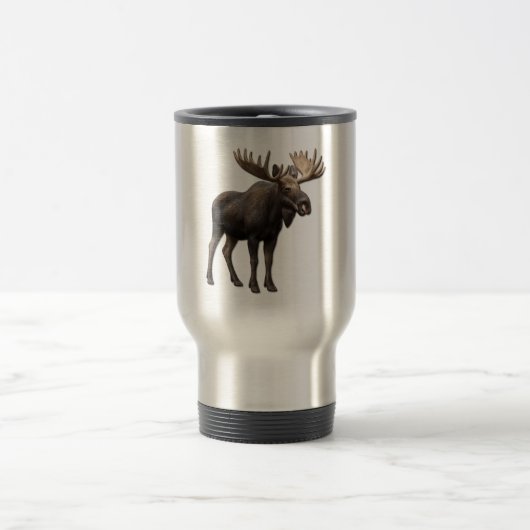 REALISTIC MOOSE DESIGN. SAMER BRASIL REISEBECHER (Mittel)