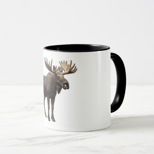 REALISTIC MOOSE DESIGN. SAMER BRASIL TASSE (VorderseiteRechts)