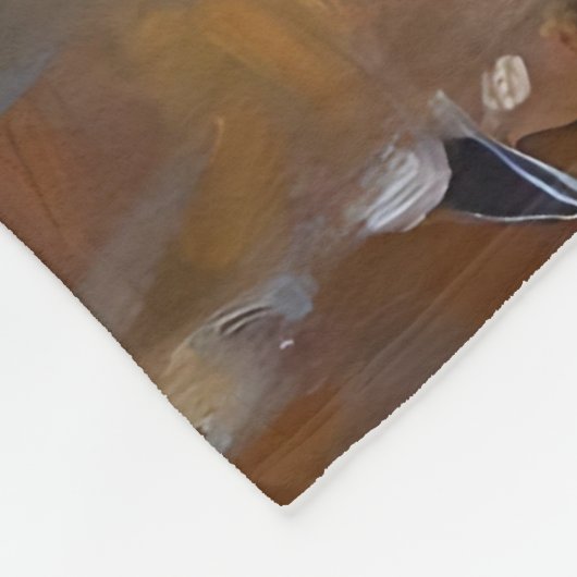 Realistic Red Wine Cheese Grapes Still Life Fleecedecke (Ecke)