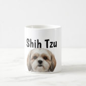 Realistic Shih Tzu Full Wrap 11oz Mug PNG | Custom Kaffeetasse (Mittel)