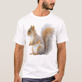 Realistic Squirrel Portrait T-Shirt (Vorderseite)