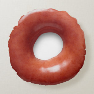 Realistisch Donut Pillow Rundes Kissen