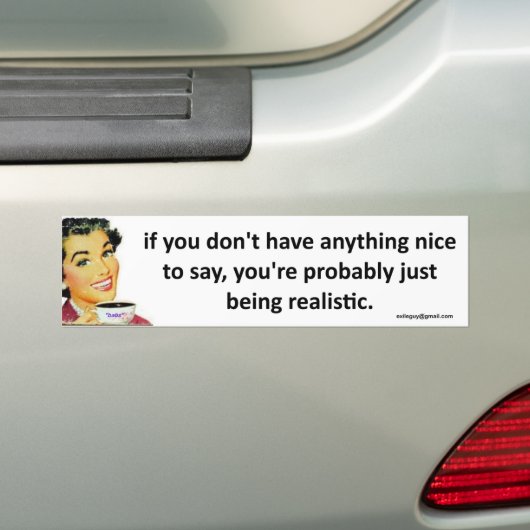 realistisch gerade seiend autoaufkleber (Auf Auto)