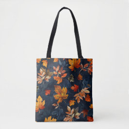 Realistisch gezogenes Leaf-Muster Tasche