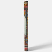 Realistisch Niedliche siamesische Katze farbenfroh Case-Mate iPhone Hülle (Rückseite / Links)