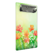 Realistisch verschwommener Frühling - Hintergrund- Mini Klemmbrett (Schrägansicht)