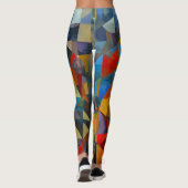 realistisch zeichnend leggings (Rückseite)