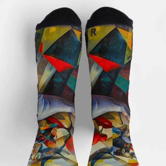 realistisch zeichnend socken (Oben)