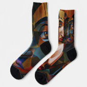 realistisch zeichnend socken (Linkes Detail)
