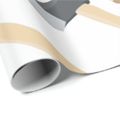 Realistische Ax Geschenkpapier (Rolleneckpunkt)