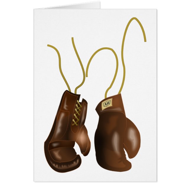 Realistische Boxhandschuhe (Vorne)