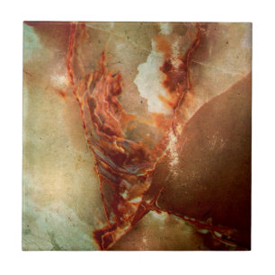 Realistische braune Imitate - Marmorsteinmuster 2 Fliese