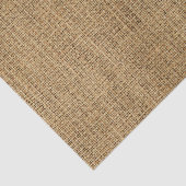 Realistische Burlap Textur einfache rustikale Lich Seidenpapier (Ausschnitt)