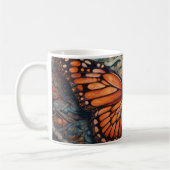 Realistische Butterfly-Design Keramik-Tasse Kaffeetasse (Links)