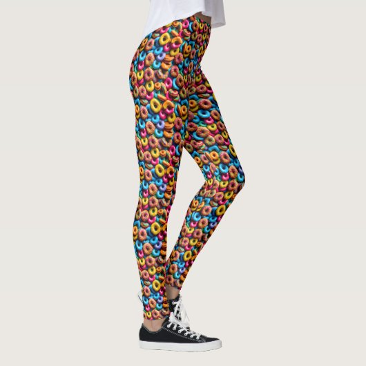 Realistische Donuts Leggings (Rechts)