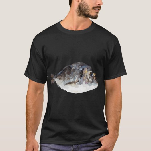 Realistische Fischillustration T-Shirt (Vorderseite)