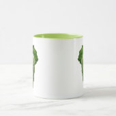Realistische grüne Weintrauben Tasse (Zentrum)