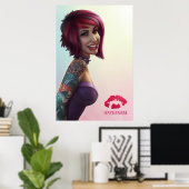 Realistische Herrschaftsmission Poster (Heimbüro)