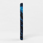 Realistische Hyper-Alien und UFO im Wald Case-Mate iPhone Hülle (Hinten/Rechts)