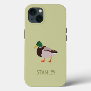Realistische Illustration einer Stockente Personal iPhone 13 Hülle
