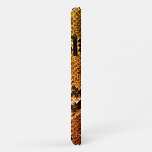 Realistische Imitat Schlange Hautfelle Case-Mate iPhone Hülle (Hinten/Rechts)