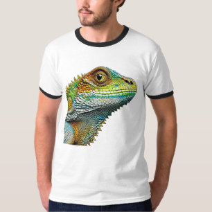 Realistische Lizard Iguana T-Shirt
