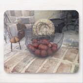 Realistische Marans Eier im Korb Mousepad (Vorne)