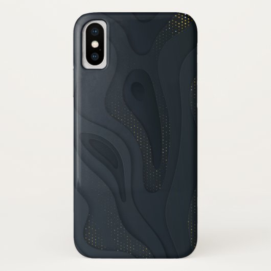 Realistische, mit wavy l Case-Mate iPhone hülle (Rückseite)
