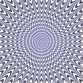 Realistische optische Täuschung Aufkleber (Vorderseite)