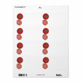 realistische rote Tomate (Vorne)