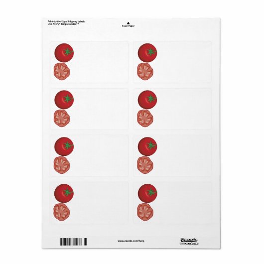 realistische rote Tomate (Vorne)