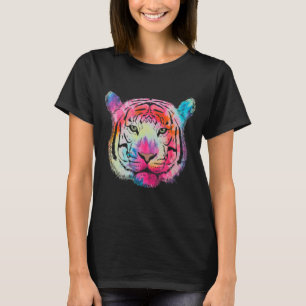Realistische Tiger Head Skin Paw 15 T-Shirt